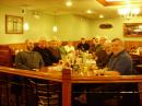 Here is the Un-Club at their breakfast meeting, from left: Glen Stelzer, KC9QBI; Joe Pezdirtz, K9PEZ; Chuck Towner, AE9CT; Cindy Wolta, KC9MRQ; Judy Kalenowsky; Irene Pezdirtz, KC9NMR; Kevin Thomas, KG9IL; Jim Spence, KO9A; John Kalenowsk, K9JK; Bill Farmer, K9BTF; George Doerner, W9ZSJ, Bill Rowe, AK9G, and Tony Jedlinski, WA9PEB.