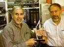 CERT Chief Instructor, William G. Ewan W1VH, n.d. - historic photo. With SM Bob Beaudet W1YRC