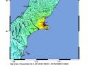 This map shows the intensity of the Christchurch earthquake. [Image courtesy of the US Geological Survey]