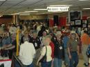 A river of humanity flows through Audio Alley.