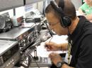 Julio Henriquez, AD4Z, was among the operators at WX4NHC for the 2014 Station Test.