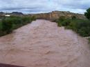 Three views of the Rio Grande at the southern end of Big Bend National Park in Texas. Record high crests are expected in the next couple of days. [Richard Hawkins, W5DWI, Photos]