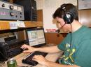 Mike DeChristopher, K1KAA, hunts DX on 20 meters in the 2008 ARRL International DX Phone Contest. [S. Khrystyne Keane, K1SFA, Photo]