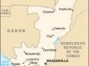 The Republic of Congo borders the South Atlantic Ocean; it borders Angola, Cameroon, Central African Republic, Gabon and the Democratic Republic of the Congo.