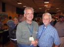 Your Contributing Editor meets your first Amateur Radio astronaut, Owen Garriott, W5LFL, at the 2009
Dayton Hamvention
.